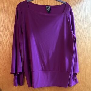 XL Clara Sun Woo purple blouse